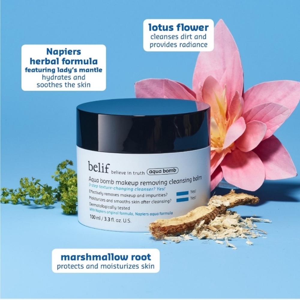 ❄️☀️Belief Aqua Bomb Makeup Removing Cleansing Balm - Picture 6 of 10